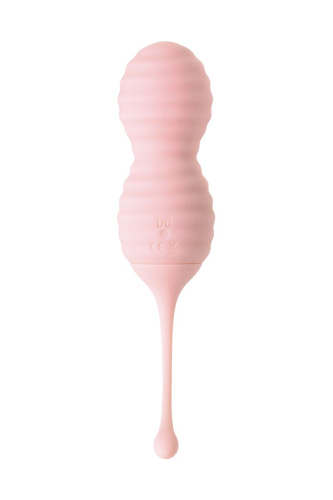 Нежно-розовые вагинальные шарики ZEFYR с пультом ДУ фото 3